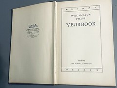 VTG “Yearbook” William Lyon Phelps 1935 Signed Good