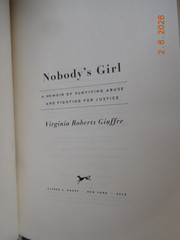 Nobody’s Girl: A Memoir of Surviving Abuse and Fighting for Justice paperback..