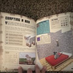 Minecraft Essential Handbook by Mojang AB Hardcover Illustrated Scholastic