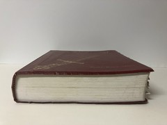 2001 Word of God Bible KJV Special Margin Edition Large Print Tabs GOOD