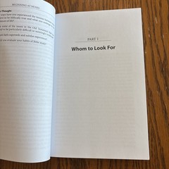 Beginning At Moses By Michael P. V. Barrett PB