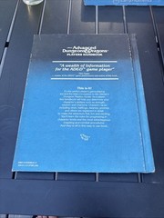 TSR Advanced Dungeons & Dragons Players Handbook Gary Gygax 1980 6th Printing