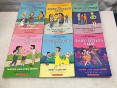Lot Of 15 Different Baby-Sitters Club/Little Sister R Telgemeier Graphic Novels