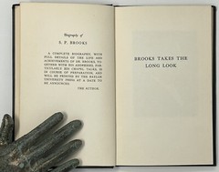 BIOGRAPHY: Brooks Takes the Long Look, Joseph Dawson – 1931 HC Baylor Univ Press