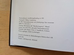 JOHN BAUER – 1981 Nationalmuseum Exhibition Book Hardcover (SWEDISH LANGUAGE)