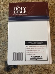 The Holy Bible Prophecy Study Red Letter HARDCOVER Edition NKJV by Amazing Facts