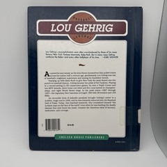 Lou Gehrig + New York Yankees Book MLB Baseball History ~ 2 Library Copy Books