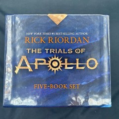 Trials of Apollo 5 Book Hardcover Box Set – Rick Riordan Disney Hyperion 2020