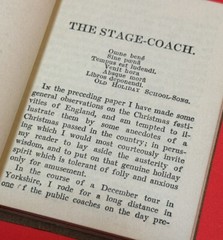 Old Christmas Washington Irving Little Leather Library 1900 mini