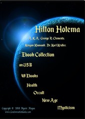 Hilton Hotema Collection 49 Books Set On USB Occult God Health Consciousness Age