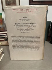 Patterns of Myth 3 Volume Set, Alan W. Watts (Editor) 1963 HC First Printing
