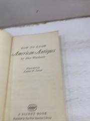 How To Know American Antiques – Alice Winchester (1951, Paperback)