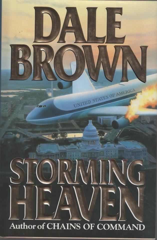 Dale Brown, STORMING HEAVEN, 1st Edition, Hardcover, Fiction, 1994, Gift Quality