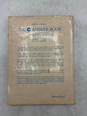 The C Programming Language Kernighan Ritchie 1988 Second Edition ANSI C Prentice