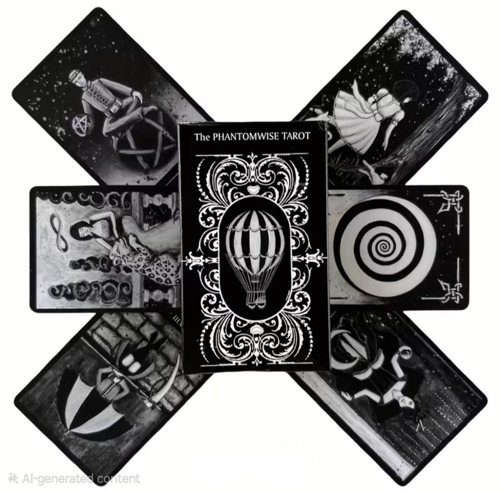 Brand New The Phantomwise Tarot A 78-Card Deck OnlineGuide Book Erin Morgenstern