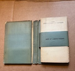Labor and Life of the People; Maps, etc. by Charles Booth, 1891 Hardcover w/maps