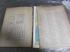 1938 Japan Map Revised Edition Keiji Tanaka Meguro Shoten Rare