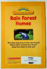 Science Vocabulary Readers (VG Condition, 16-24 pages, Pbk, Scholastic)