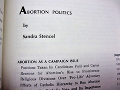 The Women’s Movement Editorial Research Reports 1977 Softcover 168 Pages VGC
