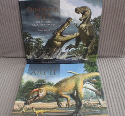 Dinosaur art I & II World’s greatest paleoart by Steve White