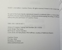 Coaches Choice Football coaching skills drills books 9781606790762 9781585180059