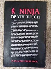 NINJA DEATH TOUCH By Ashida Kim 1983 Paperback Paladin Press