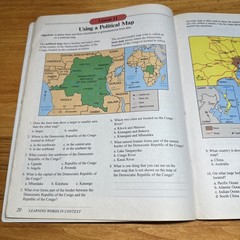 4 Maps Charts Graphs Levels D, E, F, and G Modern Curriculum Press US World pb
