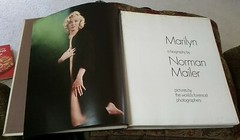 Marilyn : A 1973 Biography by Norman Mailer Hardcover Hollywood Glamour Photos