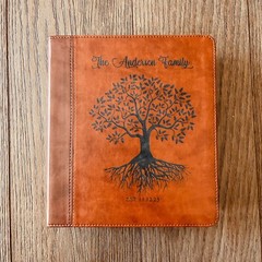 Personalized Family Bible | Custom ESV Family Tree Study Bible | Wedding Gifts