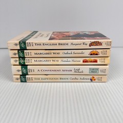 5x Harlequin Romance Paperback Books/Novels – Multiple Titles & Authors
