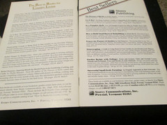 Storey Publishing Bulletin Lot of 7 A-9 A-21 A-61 A-96 A-97 A-100 A-119