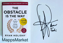SIGNED The Obstacle is the Way Expanded 10th Anniversary Edition by RYAN HOLIDAY