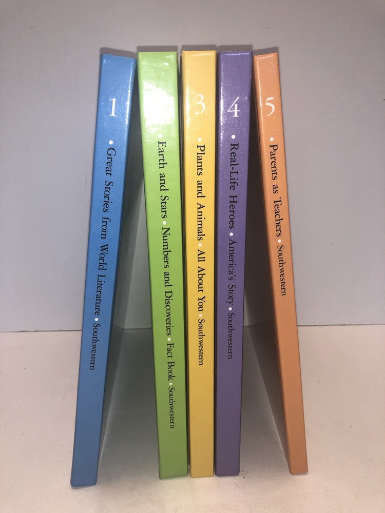 Southwestern My Fun Book Learning Book Set 1-5 Hardcover 1990 Homeschool Teacher
