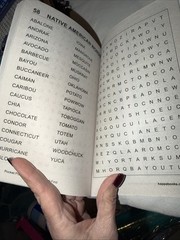 KAPPA Word-Find Pocket Puzzle Volume 192 Pages 130 W/ 58 Puzzles Large Print NEW