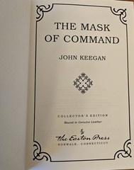 LOT 6 Easton Press Military Training Strategy Leadership John Keegan Du Picq