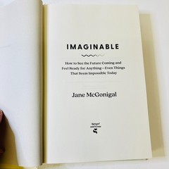 Imaginable: How to See the Future Coming Hardcover, Jane McGonigal