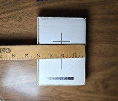 Cambridge Crystal Bible KJV White French Morocco Leather Vintage In Box UNUSED