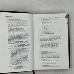 THE AMPLIFIED BIBLE EXPANDED EDITION ZONDERVAN BLACK BONDED LEATHER 1987 Indexed