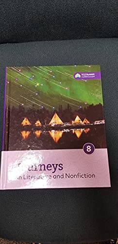 journeys in literature and nonfiction 8 – Textbook Binding – VERY GOOD