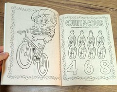 SpongeBob SquarePants Fry Cook & Friends Jumbo Coloring & Activity Book 2010