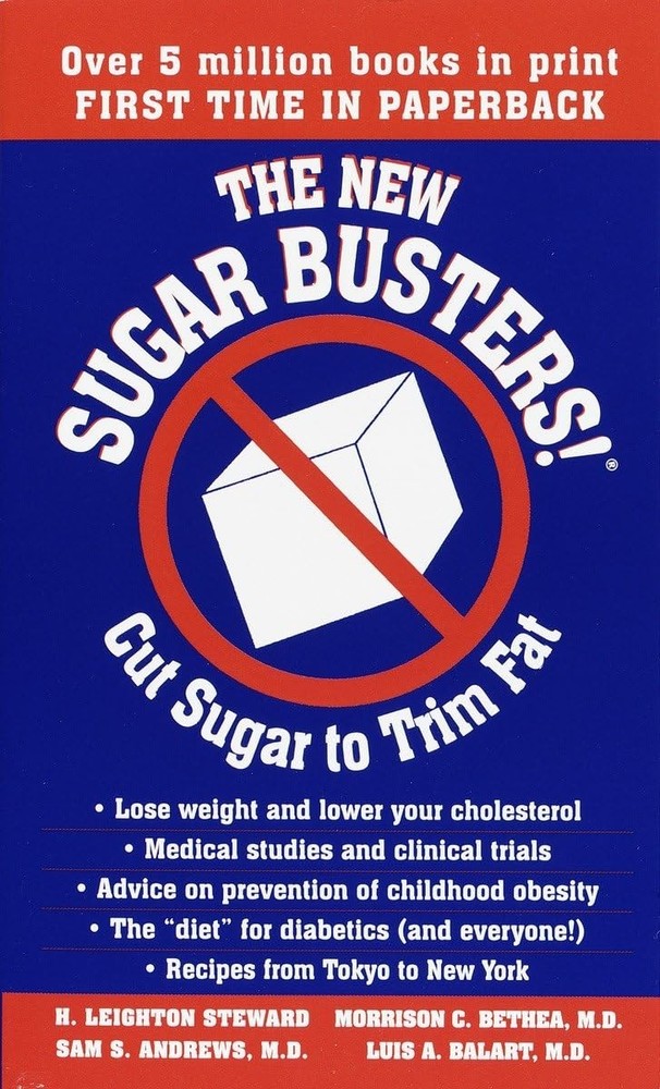 The New Sugar Busters! Cut Sugar to Trim Fat – mass market paperback H. Leig…