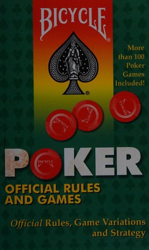 Poker Official Rules and Games Bicycle