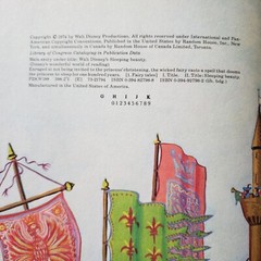 Walt Disney’s Sleeping Beauty Hardcover Copyright 1974 Walt Disney Productions