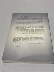 Like the Lightning: Dynamics of the Ignatian Exercises by David Fleming PB 2004