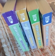 4 Tales of Alvin Maker paperbacks by Orson Scott Card #3-6