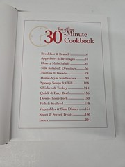 Taste Of Home 30 Minute Cookbook 210 Pages