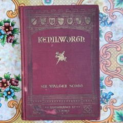 Antique Kenilworth by Sir Walter Scott, illus. Henry J. Ford Victorian Era Novel