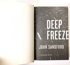 Deep Freeze SIGNED by John Sandford 2017 1st ed 1st print HCDJ in Mylar