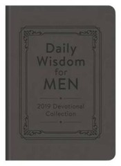 Daily Wisdom for Men 2019 Devotional Collection – Imitation Leather – VERY GOOD