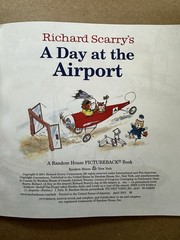 Lot of 6 Richard Scarry Busy Town Books 5 Vintage PB/HC